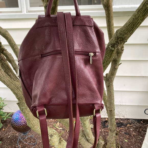 Valentina Italian Leather Backpack - Picture 2 of 16